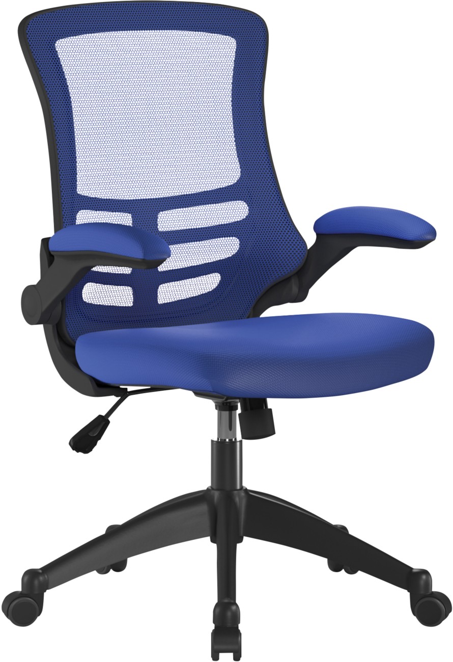 Nautilus Operator Chair Basic Tilt Mesh Blue 110 Kg