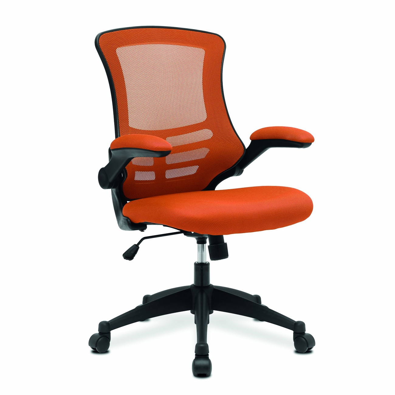 Nautilus Operator Chair Basic Tilt Mesh Orange 110 Kg