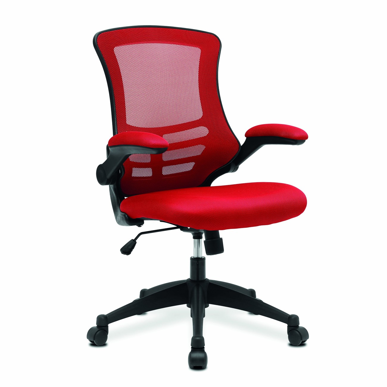 Nautilus Operator Chair Basic Tilt Mesh Red 110 Kg