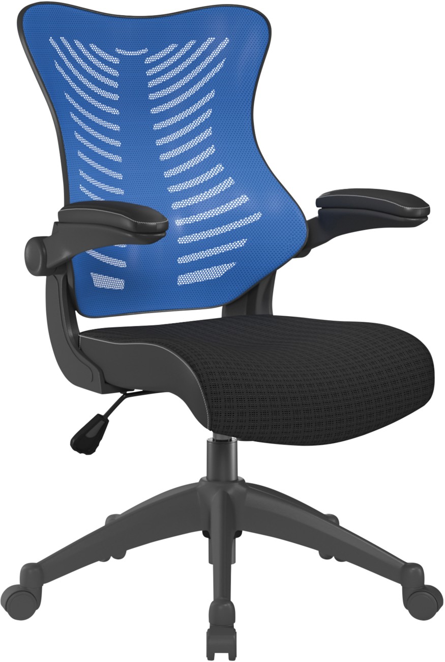 Nautilus Operator Chair Basic Tilt Mesh Blue 110 Kg