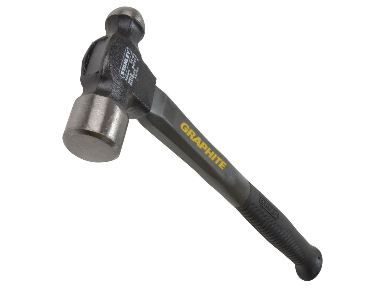 Stanley 1-54-724 Ball Pein Hammer 680G Graphite With Polycarbonate Jacket