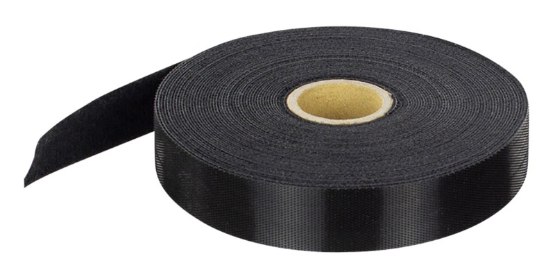 ACT Klett-Kabelbinder CT4009 Schwarz 1.5 cm x 10?000 mm 10 m