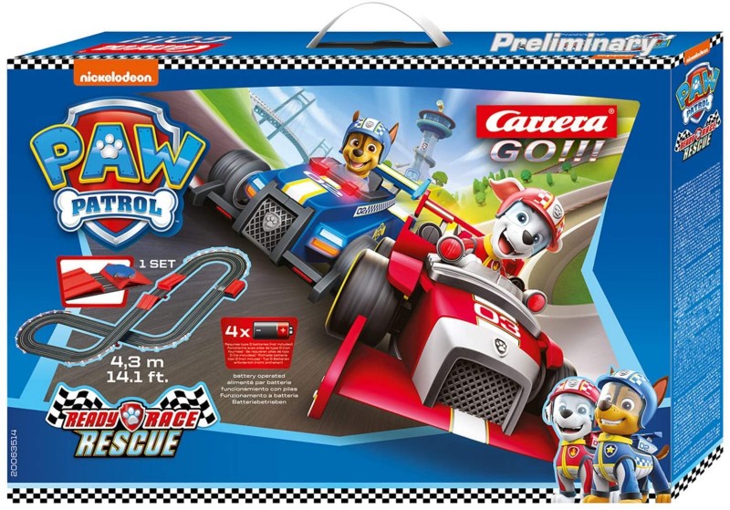 CARRERA Go!!! Paw Patrol - Ready Race Rescue 63514 Spielzeugauto-Set