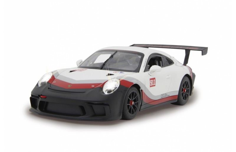 JAMARA Porsche 911 GT3 Cup 1:14 weiß 27MHz Modellauto