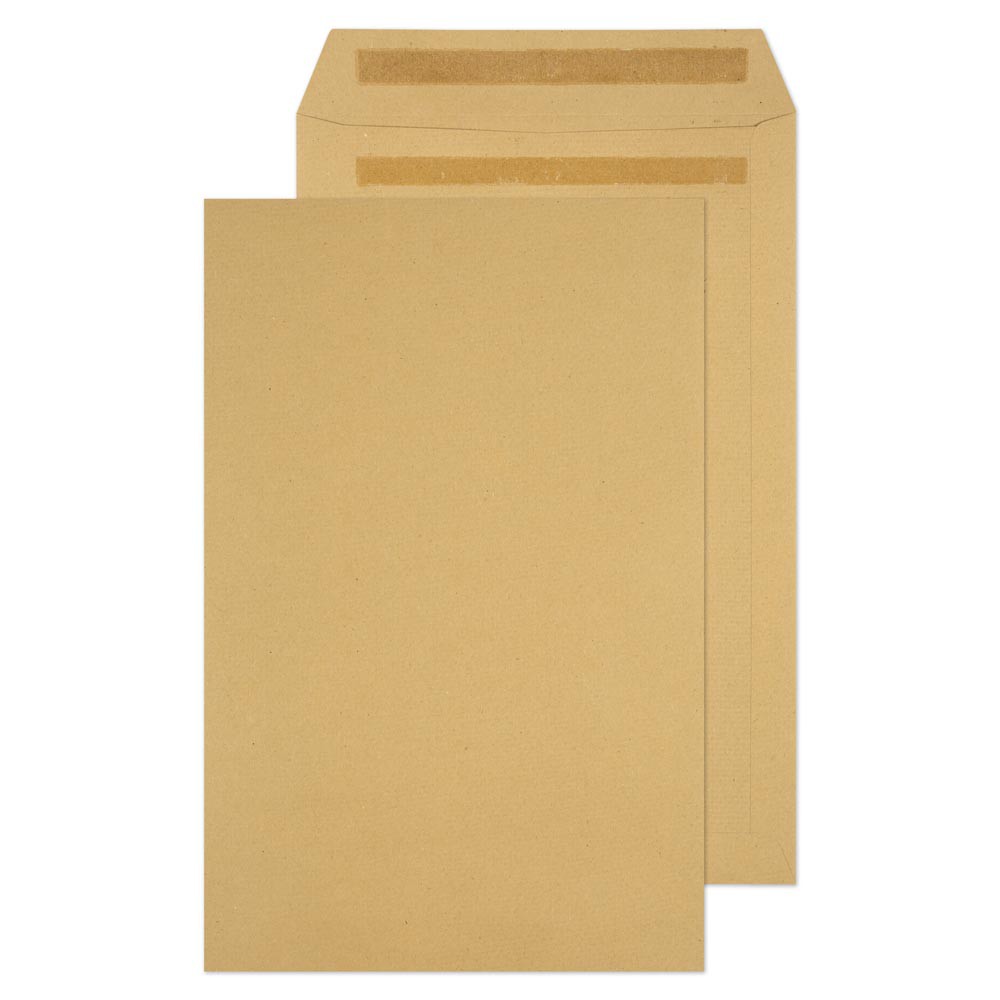 Blake Purely Everyday - Manilla Envelopes C4+ (352 x 229 mm) - Pack of 250 - Weight 115GSM - Self Seal C4+ Brown Envelopes 13.9 x 9 Inches - Office Business Supplies (12730) - Image 3