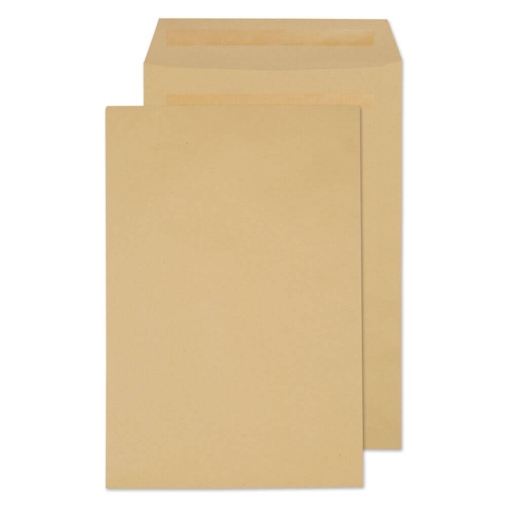 Blake Purely Everyday - Manilla Envelopes C4+ (381 x 254 mm) - Pack of 250 - Weight 90GSM - Self Seal C4+ Brown Envelopes 15 x 10 Inches - Office Business Supplies (12890) - Image 4