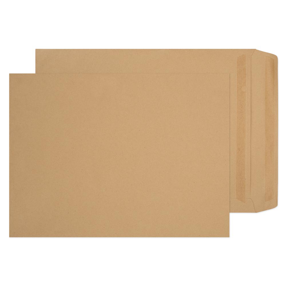 Blake Purely Everyday - Manilla Envelopes C4+ (406 x 305 mm) - Pack of 250 - Weight 90GSM - Self Seal C4+ Brown Envelopes 16 x 12 Inches - Office Business Supplies (12896) - Image 2