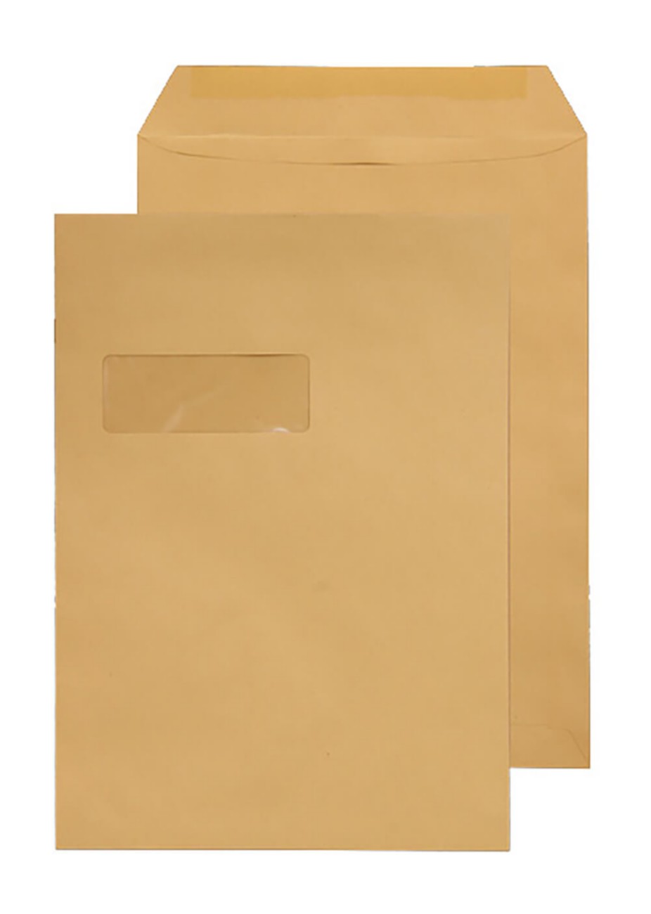 Blake Purely Everyday Envelopes Window C4 229 (W) X 324 (H) Mm Cream 90 Gsm Pack Of 250