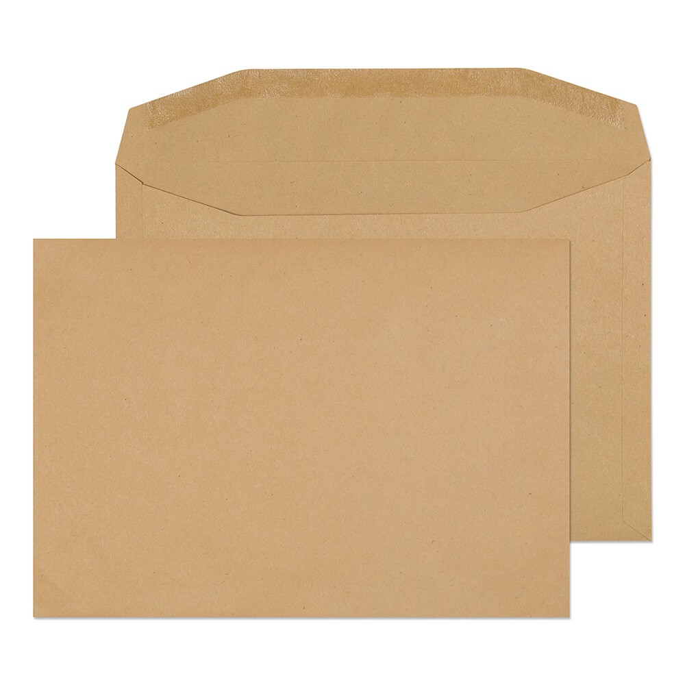 Blake Purely Everyday Mailing Bag C5 Gummed 162 X 229 Mm Plain 80 Gsm Manilla Pack Of 500