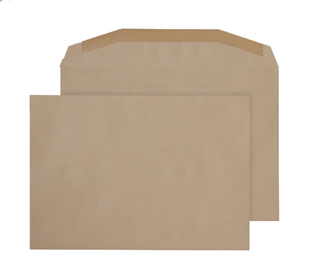 Blake Purely Everyday Mailing Bag C5+ Gummed 162 X 235 Mm Plain 80 Gsm Manilla Pack Of 500
