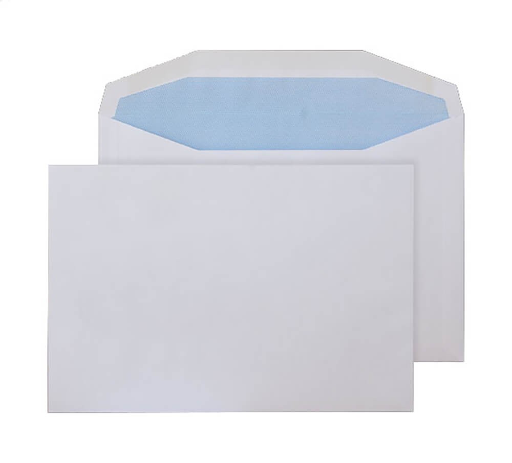 Blake Purely Matt Coated Mailing Bag C5 Gummed 162 X 229 Mm Plain 115 Gsm White Pack Of 500