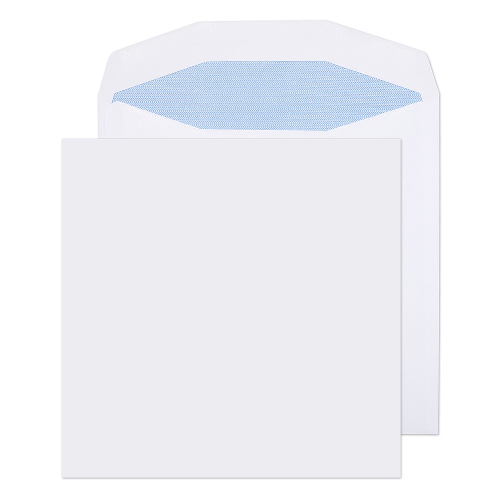 Blake Purely Everyday - White Envelopes 220 x 220 mm - Pack of 250 - Premium 100GSM - Self Seal Square Envelopes in White - Business/Office Supplies - Invitation/Wedding Use (5700) - Image 3