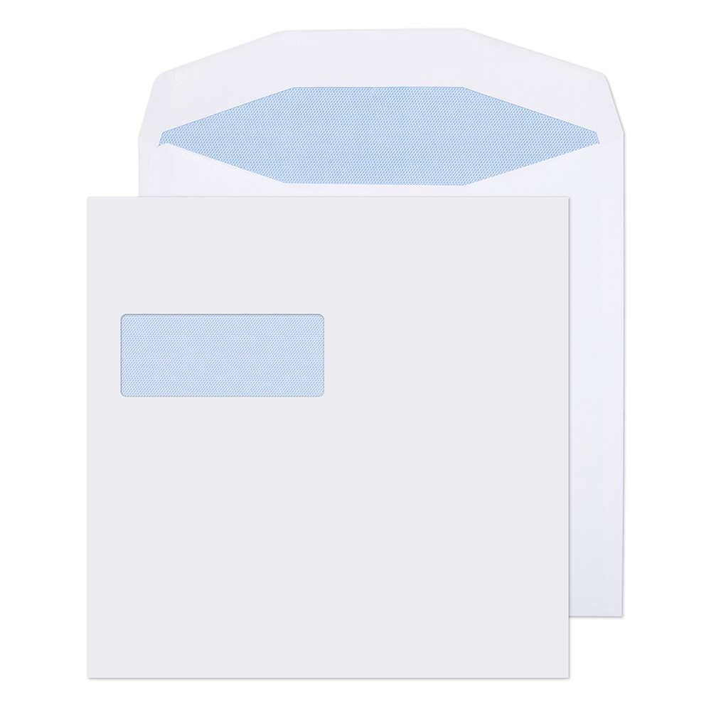 Blake Purely Everyday Envelopes Window Non Standard 220 (W) X 220 (H) Mm White 100 Gsm Pack Of 250 - Image 3