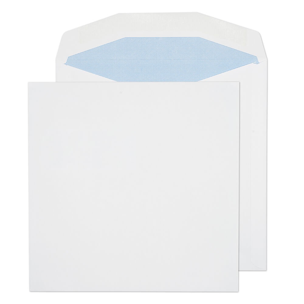 Blake Purely Square Mailing Bag Gummed 220 X 220 Mm Plain 100 Gsm White Pack Of 500 - Image 3