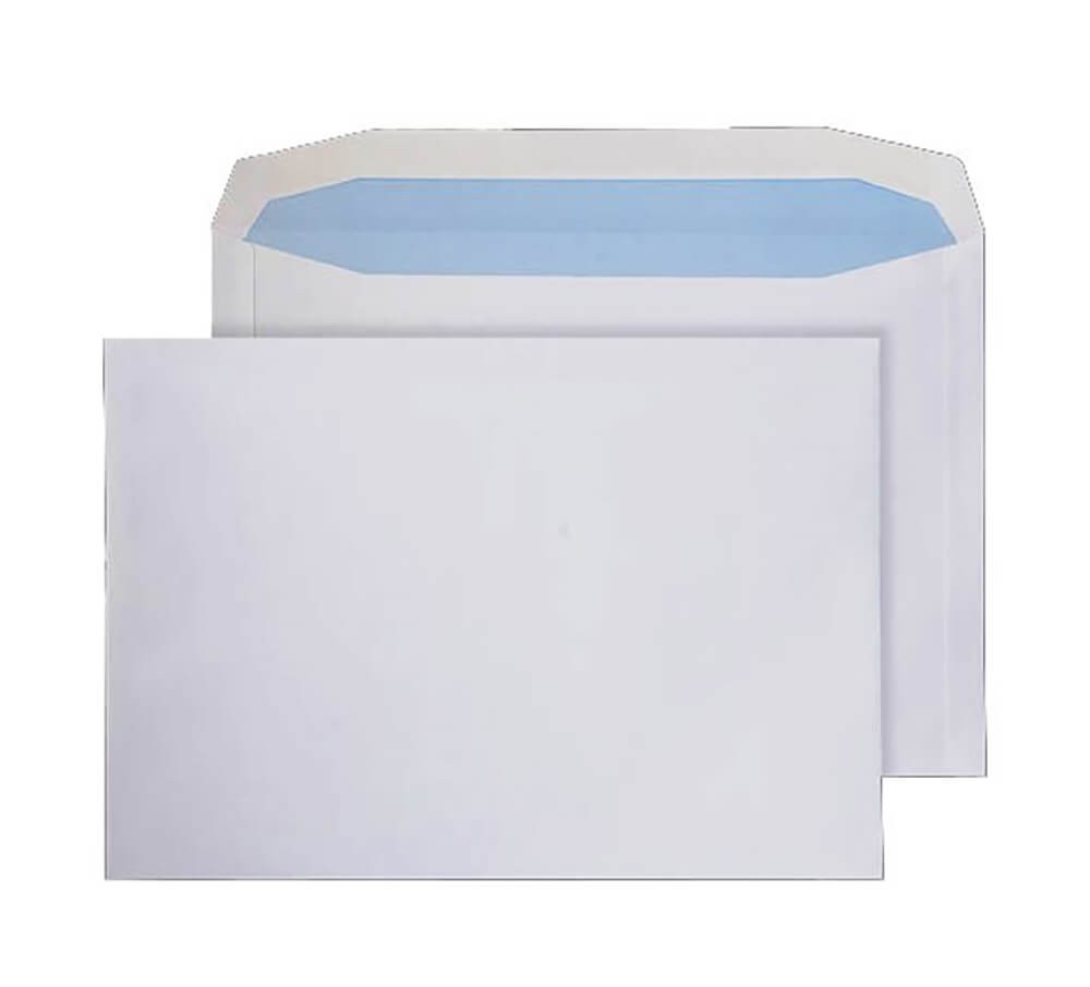 Blake Purely Mailing Bag C4 Gummed 229 X 324 Mm Plain 120 Gsm White Pack Of 250