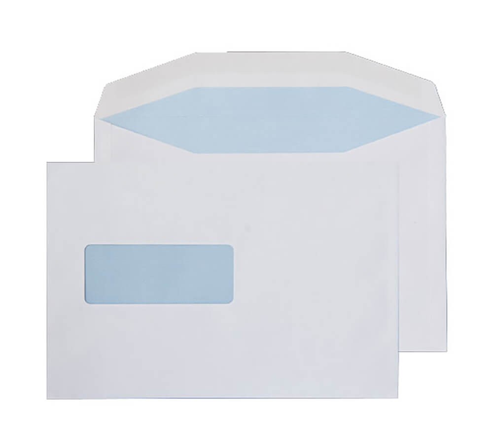 Blake Everyday Mailing Bag Window Non Standard 238 (W) X 162 (H) Mm White 90 Gsm Pack Of 500