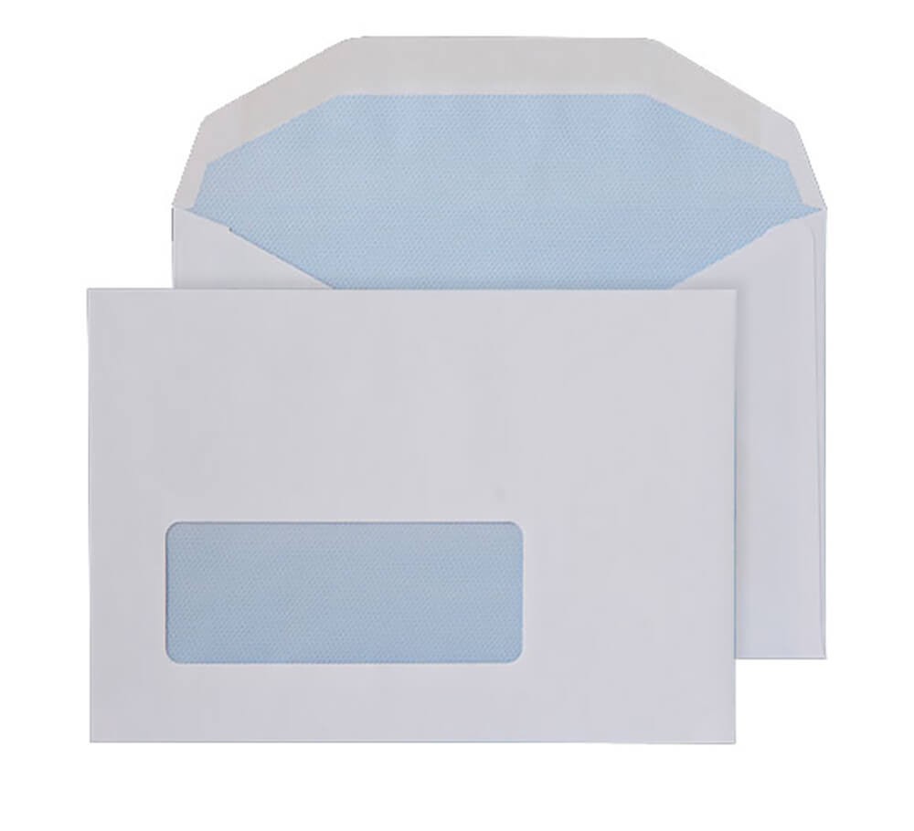 Blake Everyday Mailing Bag Window C6 162 (W) X 114 (H) Mm White 80 Gsm Pack Of 1000
