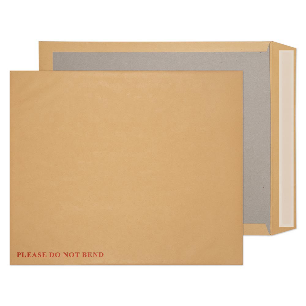 Blake Everyday Envelopes C3 Manilla Pocket Peel and Seal Board Back - Image 4