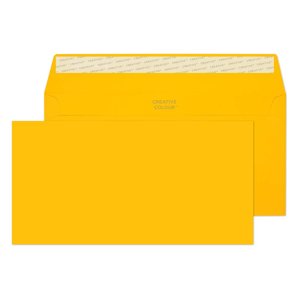 Blake Colour Egg Yellow Peel & Seal Wallet 114x229mm 120gsm Pack - Image 3