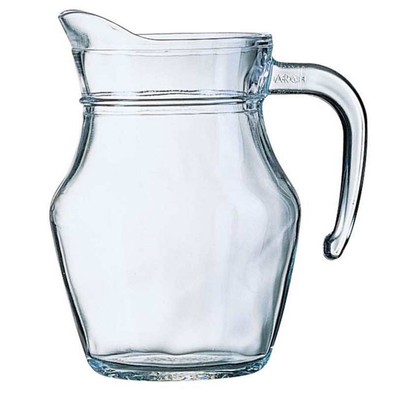 Wasserkanne Glas 500 ml Transparent 12 Stück