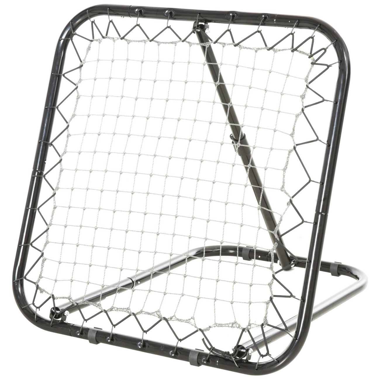 Homcom Angle Adjustable Rebounder Net Goal Training Set Football, Baseball