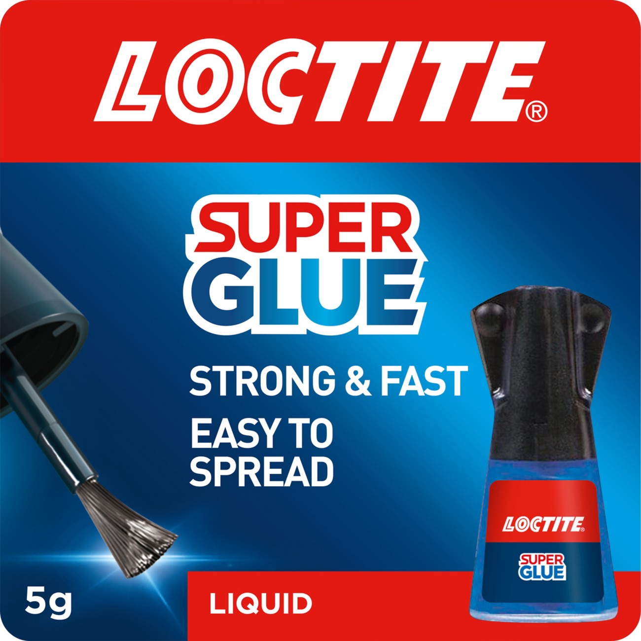 Loctite Super Glue Liquid Transparent Liquid 5 G