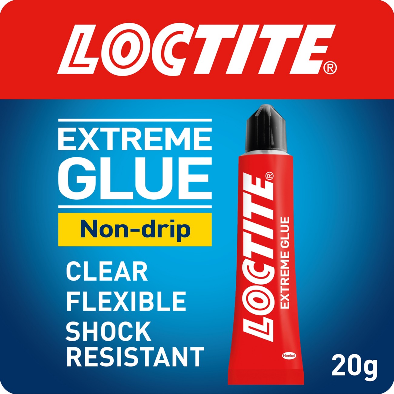 Loctite Extreme Clear Glue Non-Drip Gel Fast Brutal Persistent Super Strong 20g - Image 6