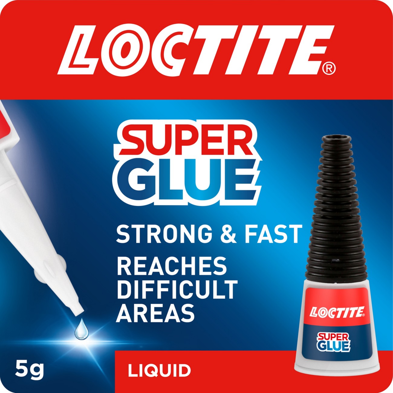 Loctite Super Glue Liquid Transparent Liquid 5 G