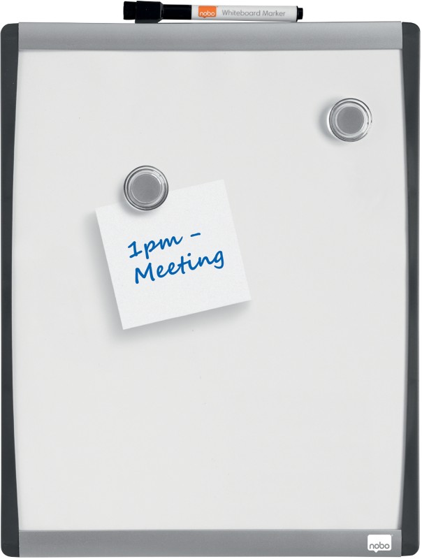 Thumbnail - Nobo Small Whiteboard Wandmontiert Magnetisch Einseitig 28 (B) x 33,5 (H) cm