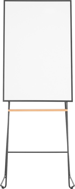 ARCHYI. Curvo Flipchart DIN A3+ Stahl Anthrazit, Weiß