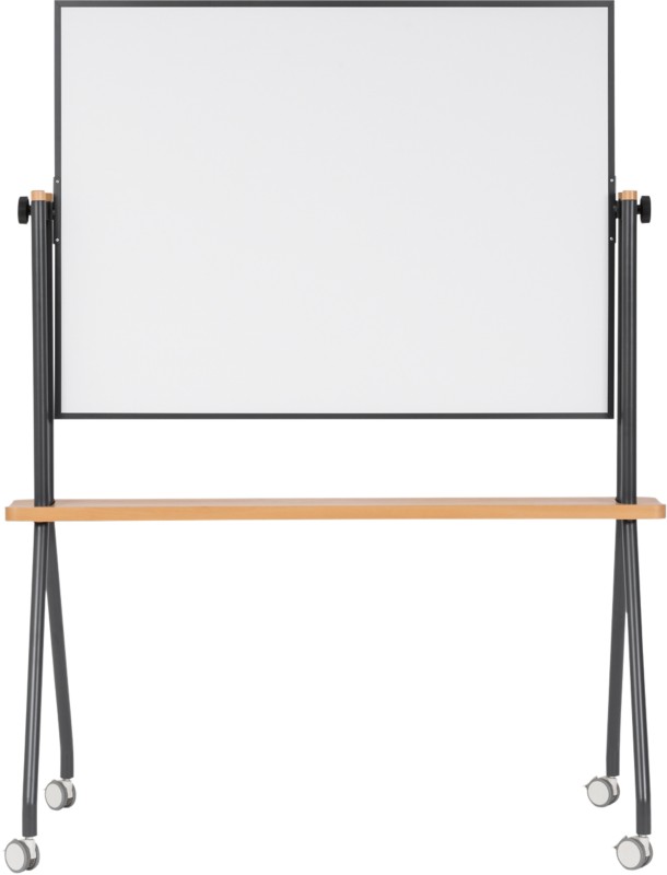 Thumbnail - ARCHYI. Curvo Drehstativtafel Freistehend Magnetisch Beidseitig 140 (B) x 180 (H) cm