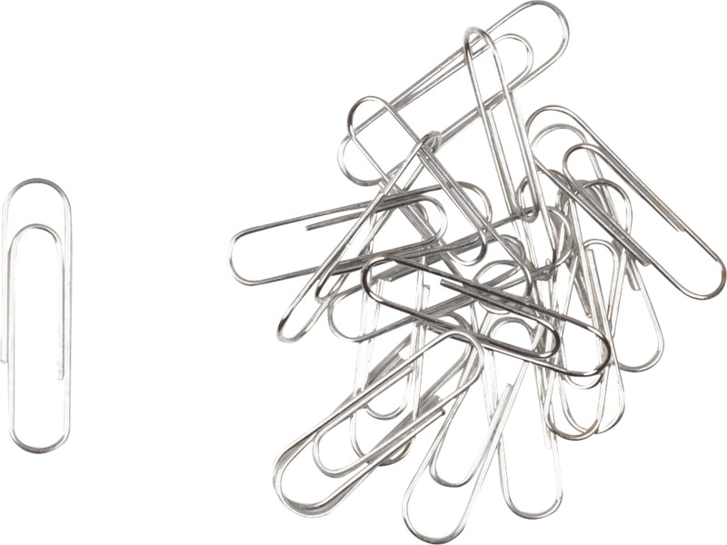 Office Depot Paper Clips Round 30mm Silver Pack of 1000