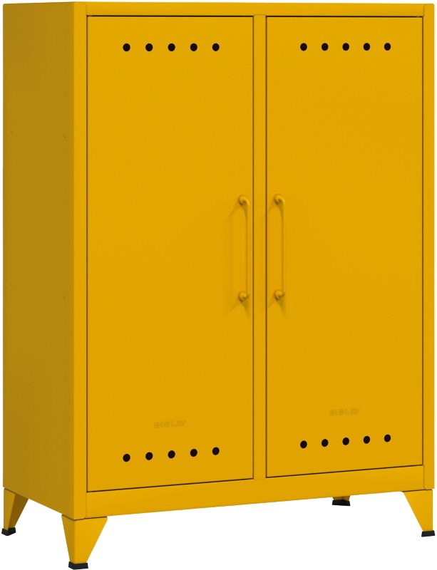 Thumbnail - Bisley Fern Sideboard Metall 800 x 400 x 110 mm Sonnenblumengelb