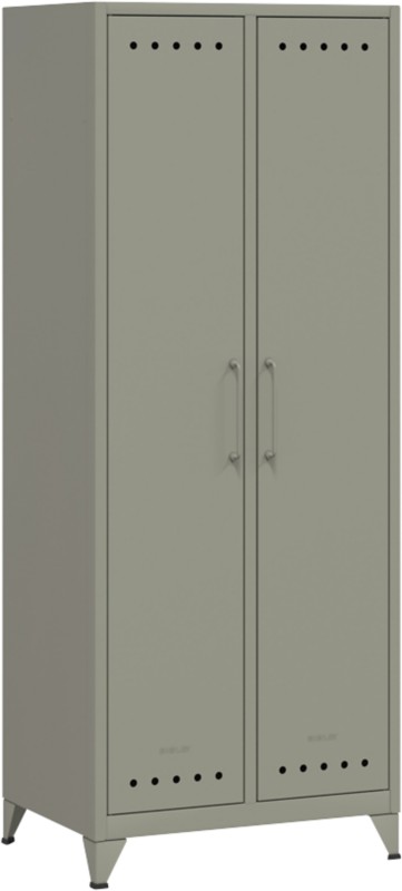 Bisley Fern Garderobenschrank Metall 700 x 510 x 1.800 mm Hellgrau