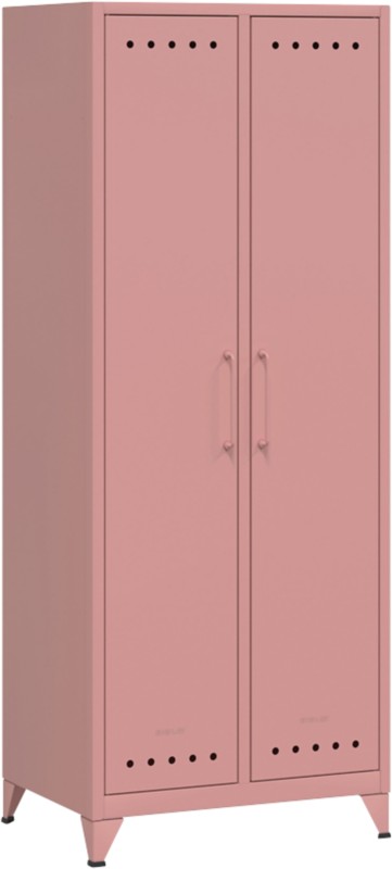 Bisley Fern Garderobenschrank Metall 700 x 510 x 1.800 mm Pastellrosa