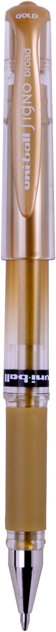 Uni-Ball Gold Um-153 Signo Broad Gel Pen - Image 2