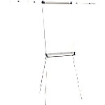 Flipchart Silver, Graphite with Extendable Arms 70 x 186 cm
