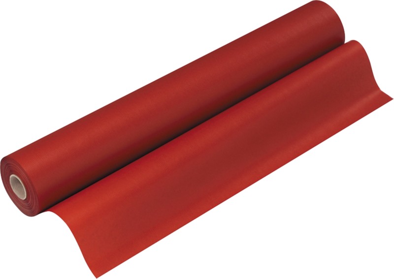 RAJA Geschenkpapier 700 mm (B) x 100 m (L) 60 g/m² Rot