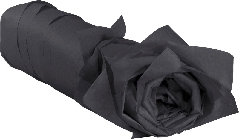 RAJA Gewebepapier Schwarz 500 mm (B) x 0,75 m (L) 18 g/m² 480 Stück