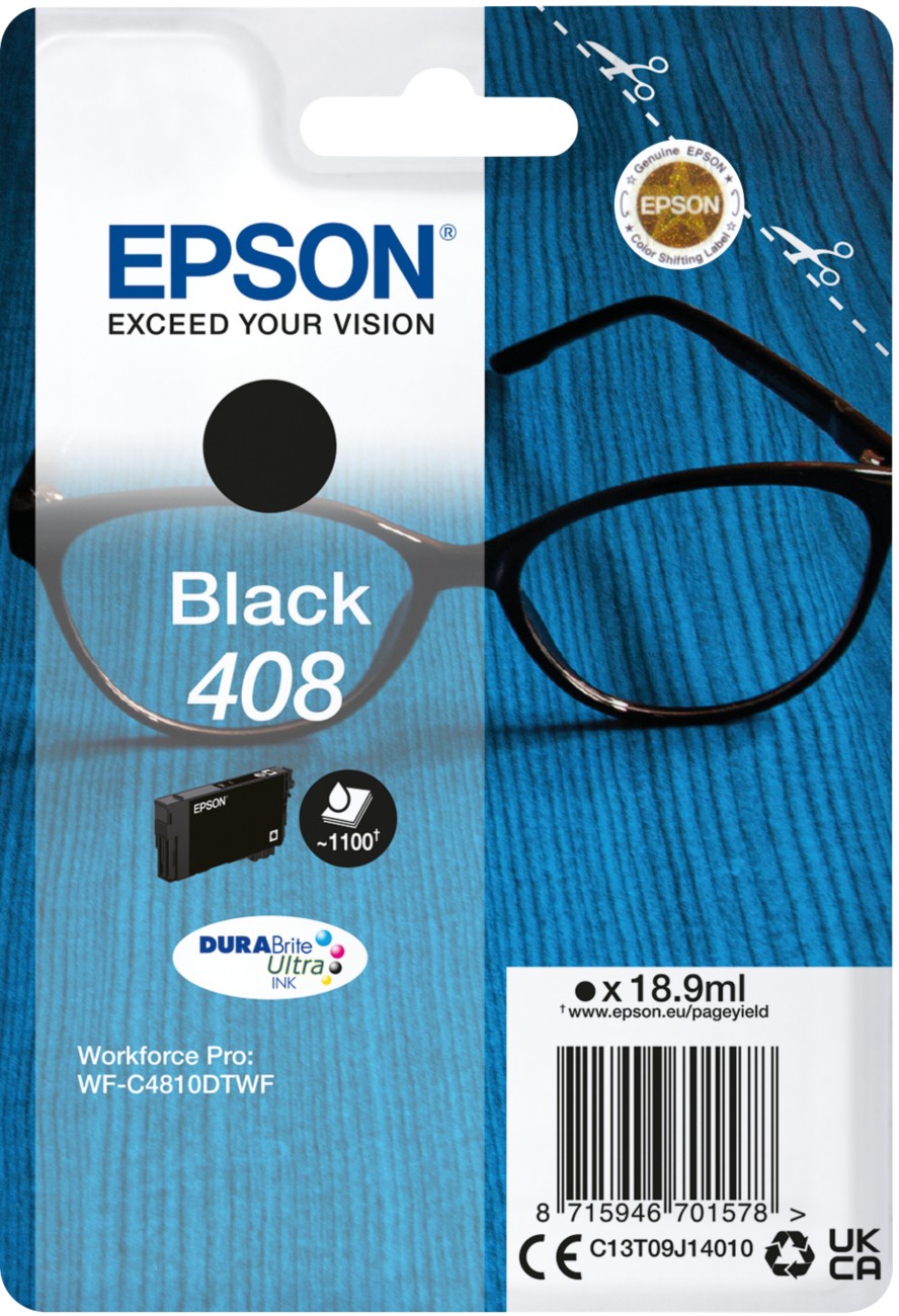 Epson Multicolor Workforce Pro Wf-C4810dtwf Printer Ink Cartridges (4 Pack) -T09j14010 Multipack Original - Image 13