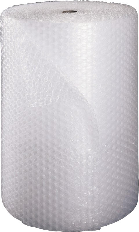 RAJA Luftpolsterfolie 500 mm (B) x 50 m (L) Transparent Recycelt 30% 2 Stück