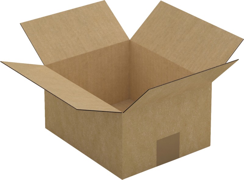 RAJA Versandkarton 1-wellig Pappe 190 (B) x 120 (T) x 230 (H) mm Braun 25 Stück