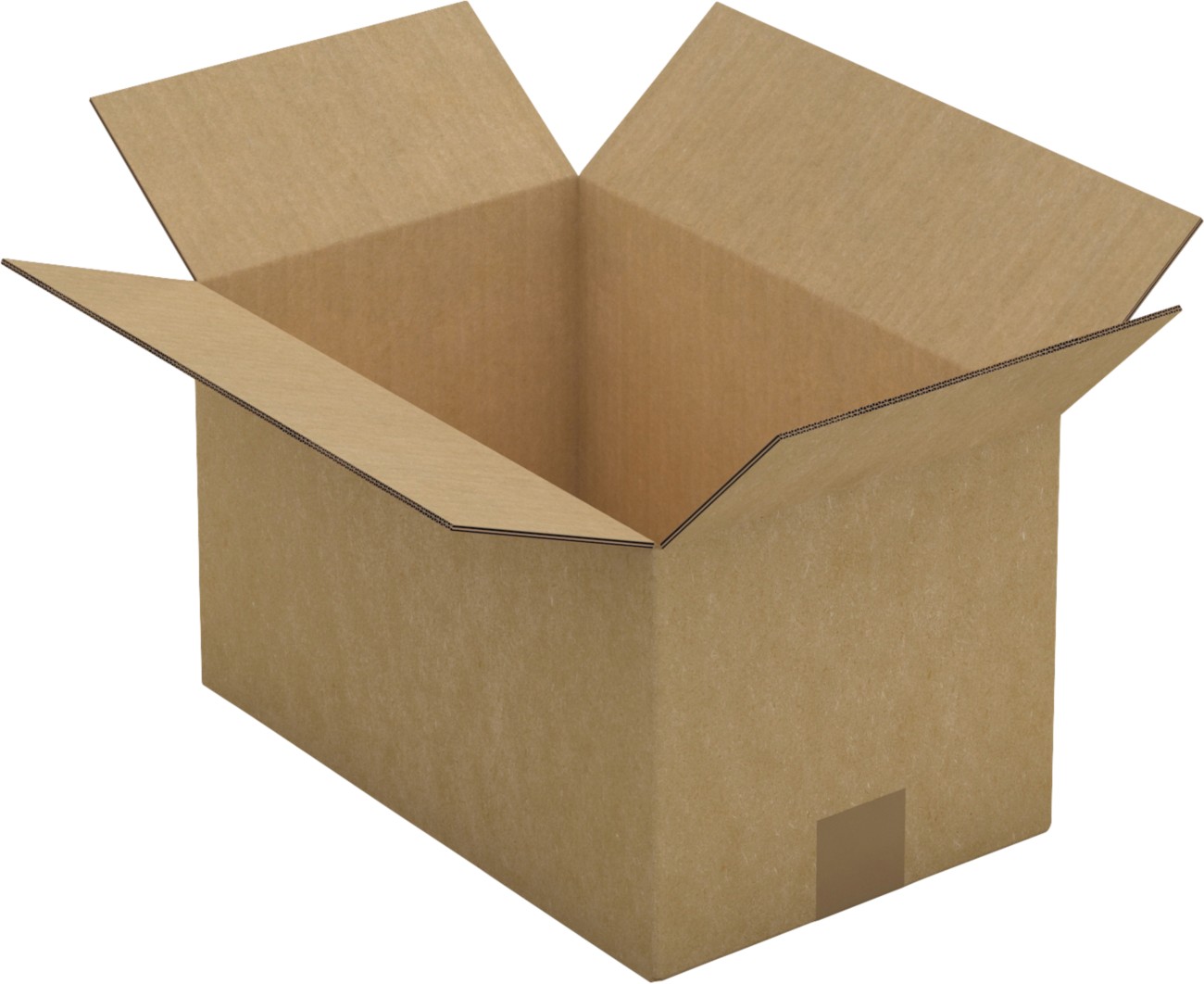 RAJA Versandkarton 2-wellig Pappe 220 (B) x 200 (T) x 350 (H) mm Braun 15 Stück