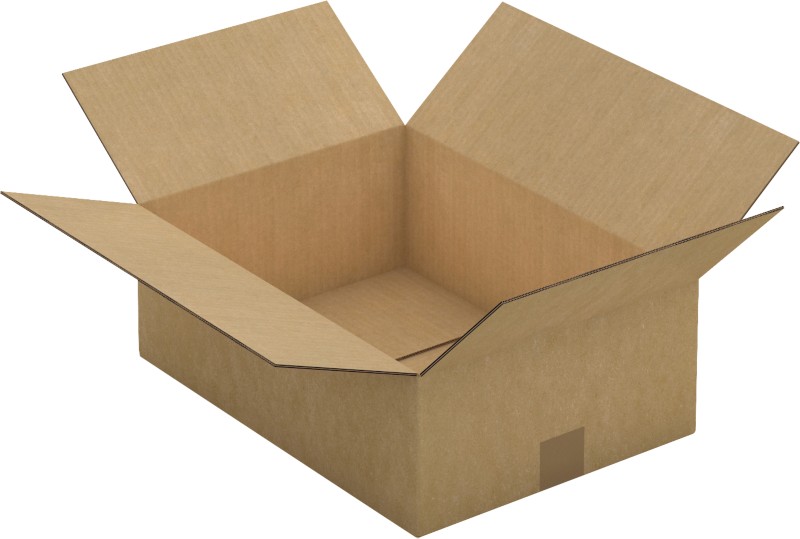 RAJA Versandkarton 2-wellig Pappe 310 (B) x 150 (T) x 430 (H) mm Braun 15 Stück