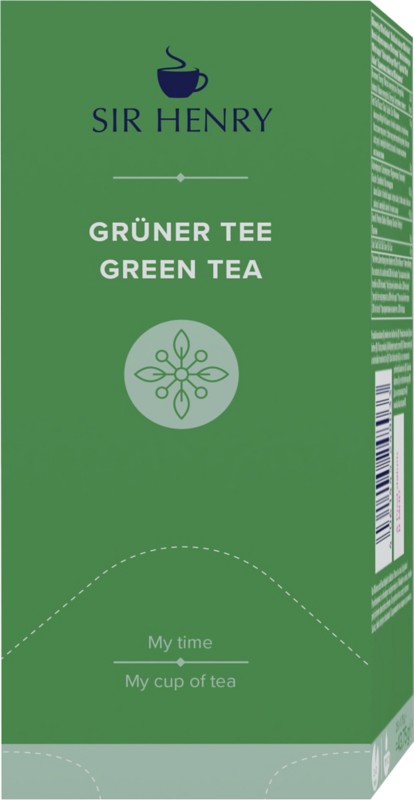 SIR HENRY Grüner Tee 25 Stück