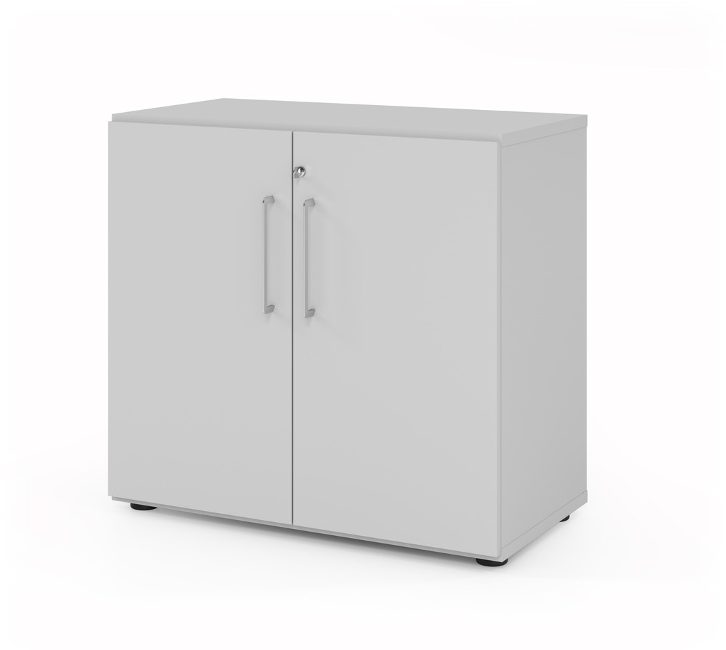 Hammerbacher Schrank Spanplatte 1 Fachboden Grau