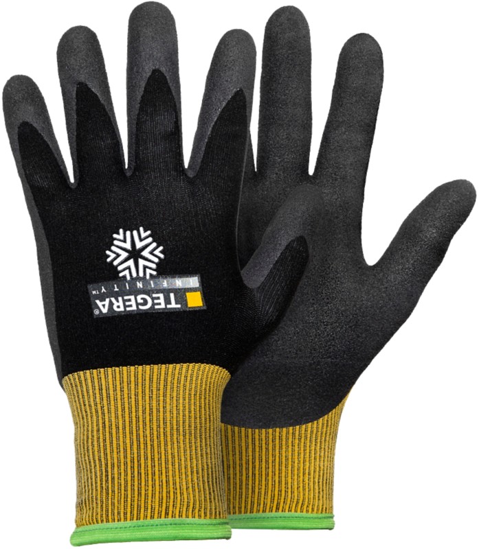 Thumbnail - TEGERA Tegera Infinity Mehrweg Arbeitshandschuhe Acryl, Nitrilschaum, Nylon, PU (Polypropylen) auf Wasserbasis, Spandex,...
