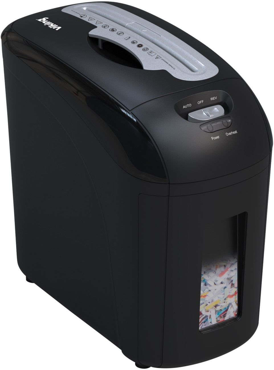 Viking Shredder 10 Sheets Cross Cut Security Level P-4 10 L Os1006c