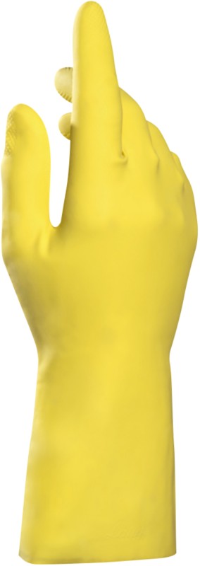 Mapa Professional Vital 124 Nicht Einweg Reinigungshandschuhe Latex Ungepudert Extra Extra Large (XXL) Gelb 2 Handschuhe