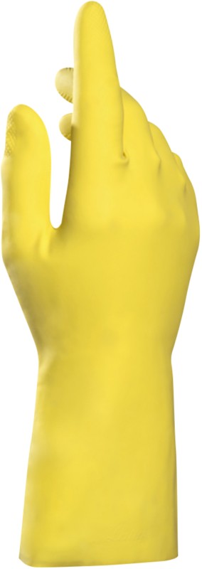 Mapa Professional Vital 124 Nicht Einweg Reinigungshandschuhe Latex Ungepudert Medium (M) Gelb 2 Handschuhe